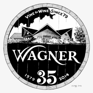35th Anniversary Logo For Wagner Vineyards - V6 Engine #6334610