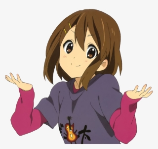 Shrug Yui Hirasawa Mio Akiyama K-on Anime - Yui Shrug #6334770