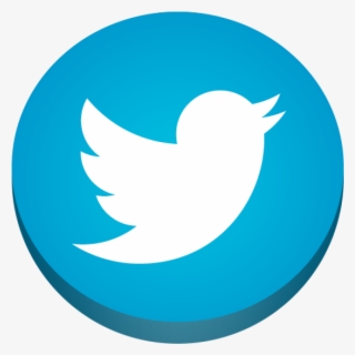 Stay In Touch - Circle Twitter Logo Png #6335389