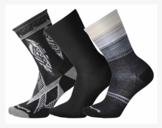 Women's Black Socks Trio - Sock #6336665