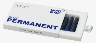 Montblanc Permanent Ink Cartridges 8 Pack - Black #6337017