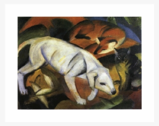 A Dog - Franz Marc Paintings Animals #6337211