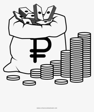 Money Bag, Money Bag Yo, Money Bag Emoji, Money Bag - Drawing #6337334