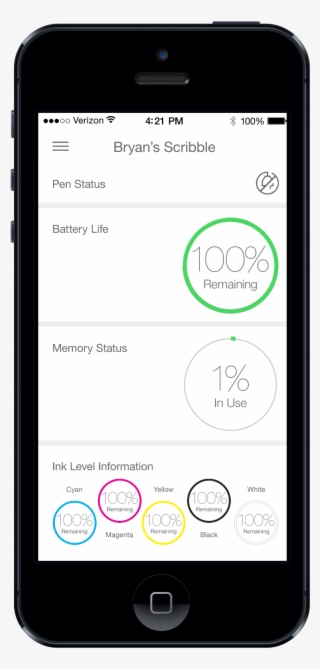 The Pen Can Then Mix The Corresponding Ratio Of Inks - Country Financial Tent #6337392