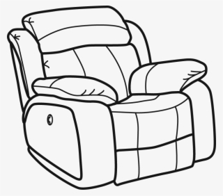 Furniture Clipart Recliner Chair - Reclining Chair Clip Art #6337942