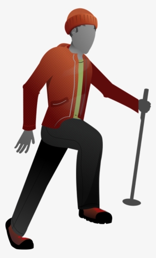 Illustration Of Outer Layer With Rain Shell And Waterproof - Layered Clothing #6338054