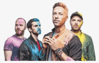 Chris Martin With Coldplay Spray Paint Shoot - Transparent Coldplay Logo Png #6339457