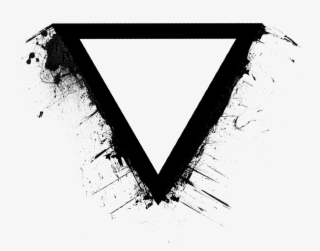 T⃤ R⃤ I⃤ A⃤ N⃤ G⃤ L⃤ E⃤ Triangle Splash Black Grunge - Triangle #6339463