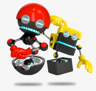 Orbot & Cubot Son Las Cosas Más Cercanas Que Tiene - Sonic Orbot And Cubot #6340460