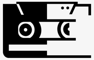 Vector Illustration Of Audio Entertainment Analog Cassette - Cassette Tape #6342123