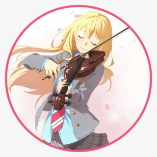 Kaorimiyazono Yourlieinapril Kawaii Music Anime Beautif - Anime Que Tocan Violín #6342228