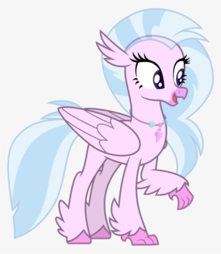 Mlp Base Silver Stream By Lorenacarrizo18 - Mlp Hippogriff Base #6342843