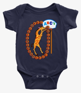 Product Image 1 Giraffe Abc's - Shirtinvaders Diaper Gauge - Diaper Is Full Funny Infant #6343216
