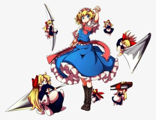 Alice Margatroid Hourai Doll And Shanghai Doll Touhou - Alice Margatroid Png #6343538