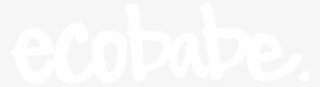 Ecobabe Logo White #6343630