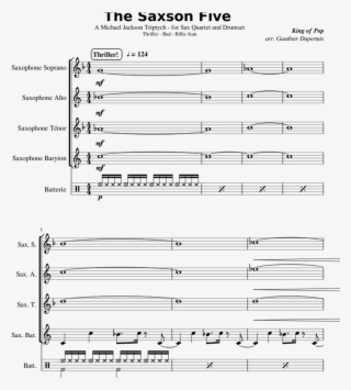 The Saxson Five - Nuvole Bianche Guitarra #6345051