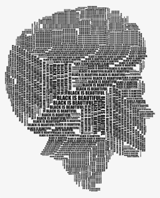 Black And White Stock African Drawing Beautiful - Transparent Afro Woman Png #6345464