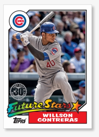 Contreras Chicago Cubs Jersey Png - 2017 Topps Willson Contreras Auto Series One Chicago #6346085