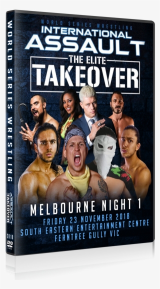Pre Order Ia Elite Takeover Melb - World Series Wrestling #6350266
