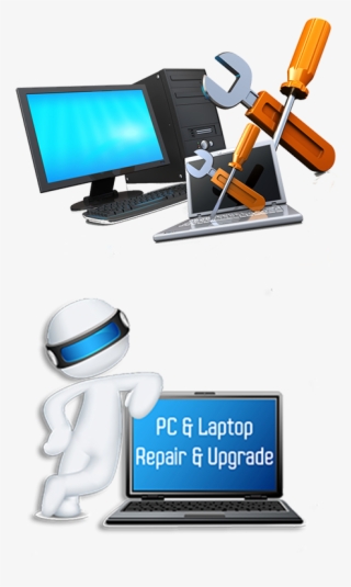 Advertisement Clipart Pc User - Computer Repair Services #6350762