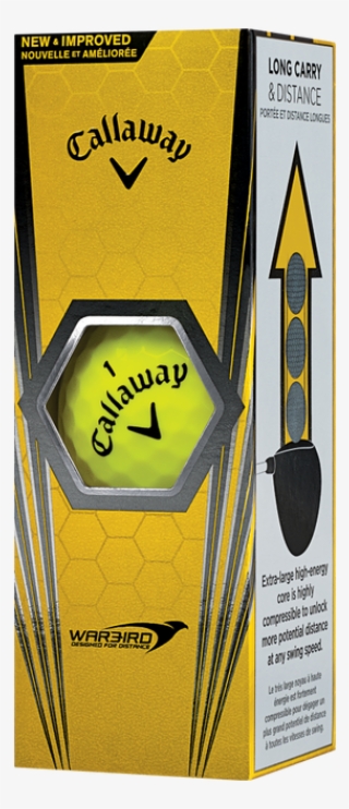 Callaway Warbird Golf Balls - Callaway Warbird Golfbälle 2017 - Weiß 3er Pack #6351267