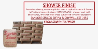 Superior Stucco Shower Finish - Stucco #6351597