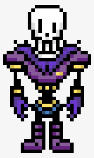 Image Image Image - Undertale Pixel Art Grid Papyrus #6351599