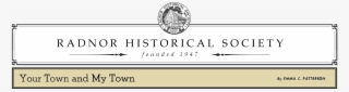 Radnor Historical Society - Radnor Township #6352102