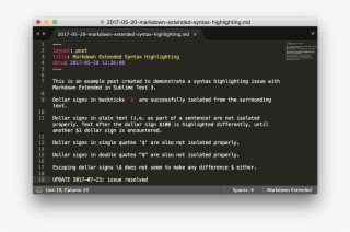 2017 07 23 Screen Shot Sublime Text 3 Markdown Extended - Sublime Text #6352801