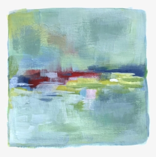 Original Abstract Modern Summer Field Painting Chairish - Modern Art #6354180