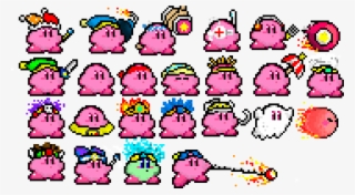 Chef Kirby - Chef Kirby Pixel Art - Free Transparent PNG Download - PNGkey