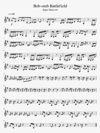 Bob Omb Battlefield Sheet Music For French Horn Download #6355541