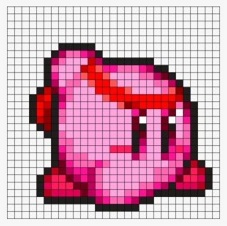 Fighter Kirby Perler Bead Pattern - Fighter Kirby Perler #6355947
