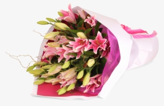 Ivy Lane Flowers & Gifts - Oriental Lily Bouquet #6357235