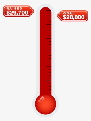 Thermometer For Live Streaming Goal - Thermometer #6357680