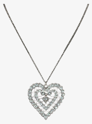 Crystal Heart Necklace #6358199