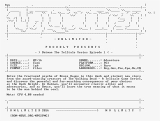 Batman - The - Telltale - Series - Episode - 1 - Ps3-unlimited - Document #6358773