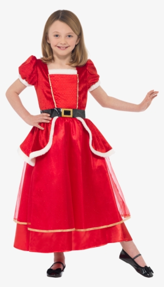 Christmas Princess Dress, , Large - Tomteklänning Barn #6360644
