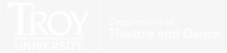 Troy University Theatre And Dance Logo #6360804