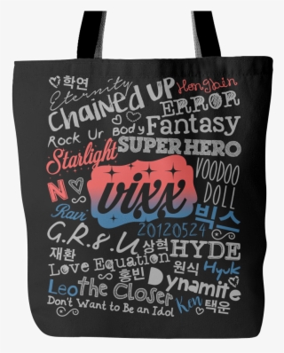Vixx "collage" 2016 Tote Bags - Korean Language #6361129