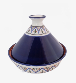 This Eye Catching Tagine Was Made And Hand-painted #6361496
