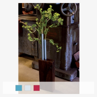 Discontinued Walnut Vase - Christian Cross #6361727