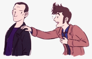Ninth Doctor And Tenth Doctor - 10th Doctor Fan Art #6362612