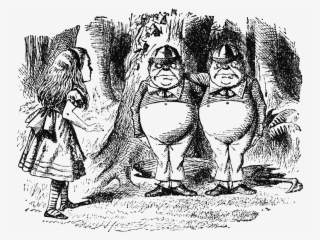 069 Tweedledum And Tweedledee Q90 1600×1200 - Tweedle Dee And Tweedle Dum Quotes #6365471