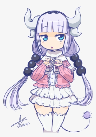 Kanna By Stalkingp Miss Kobayashi's Dragon Maid, Kobayashi - Maid Anime #6366314