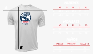 Talles Remera Bimbo 2018 - Trail Running #6368725