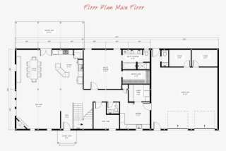 Pre-designed Combination Garage Barn Home Main Floor - House #6369709