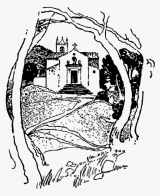 San Pierre A Roadside Church - Clip Art #6369856