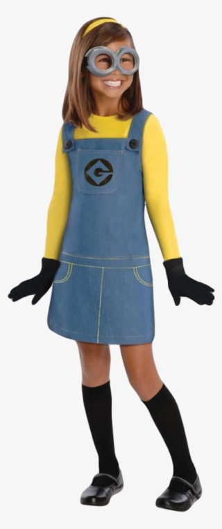 Girls Minion Fancy Dress Costume - Minion Costume Girl #6370433