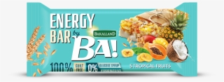 Bakalland Cereal And Energy Bars 5 Tropical Fruits - Bakalland Ba Energy Bar #6370721